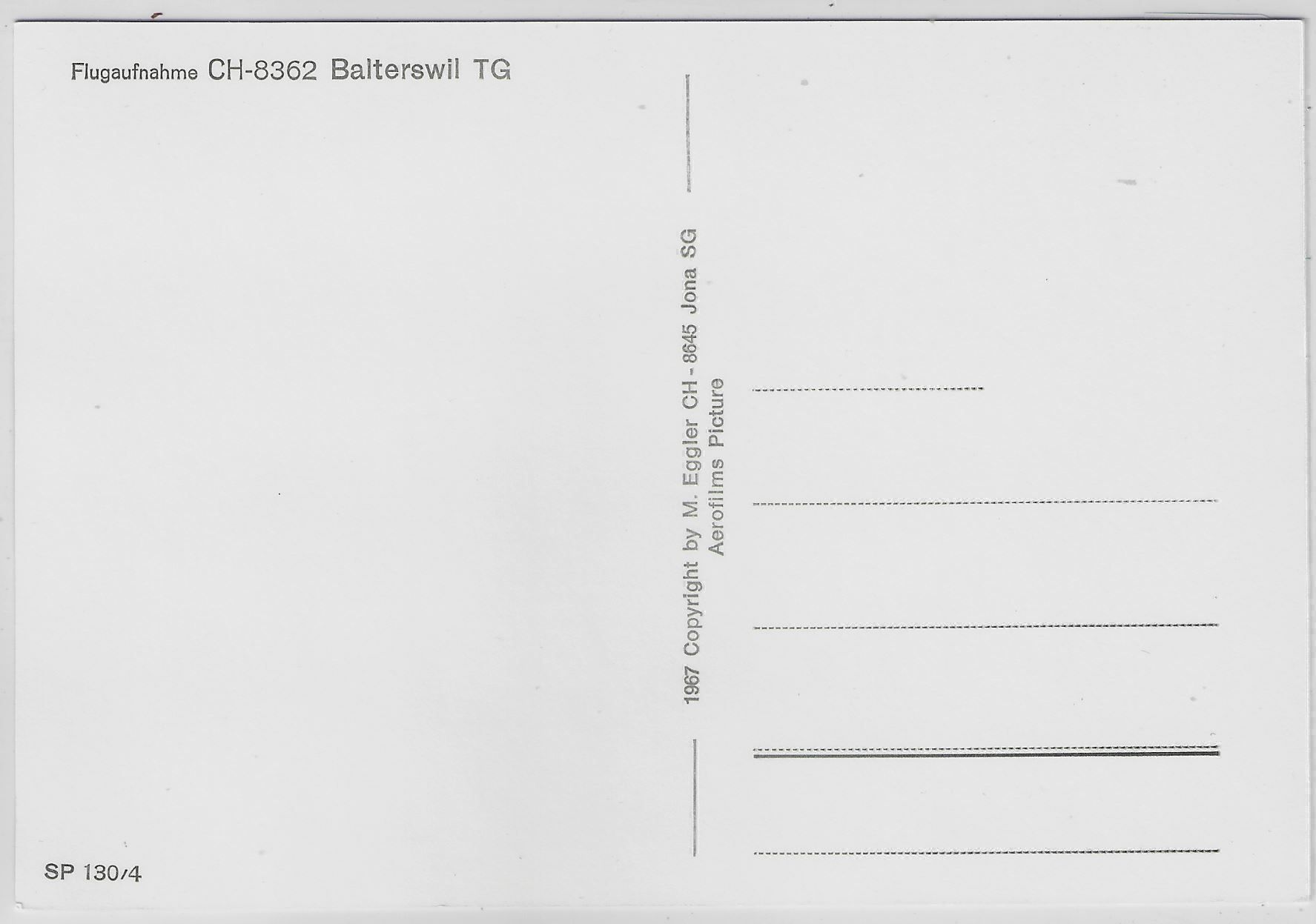 Cartoline postali: Flugaufnahme Balterswil TG – Antico da Ettingen venduto da Kartenplanet 1