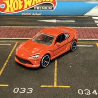 Majorette Toyota GT86, orange, état occasion