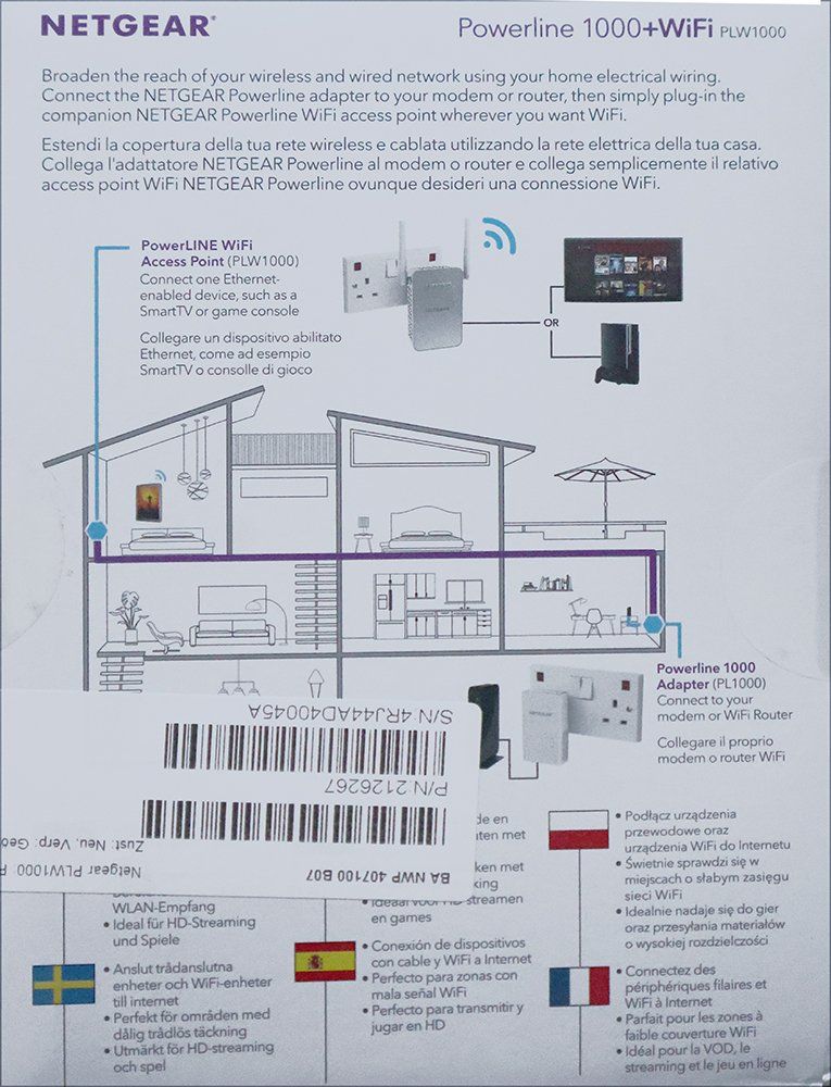 Unità & Adattatore: Powerline GBit + WiFi – Nuovo e nell'imballaggio originale da Therwil venduto da WCP4153 2