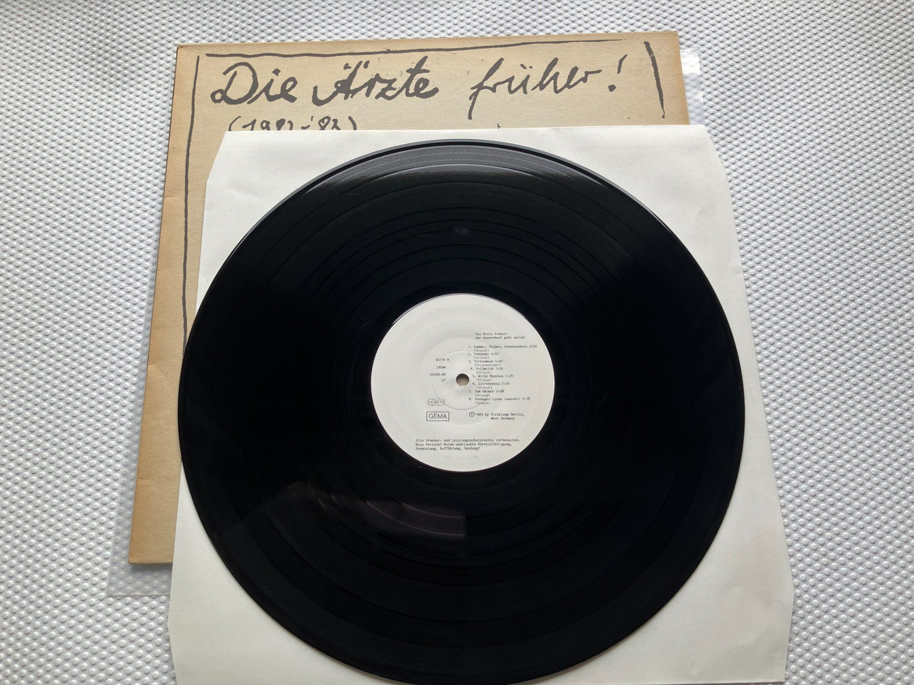 Vinyles: Die Ärzte – D'occasion à Aarwangen par Jukebox3 6