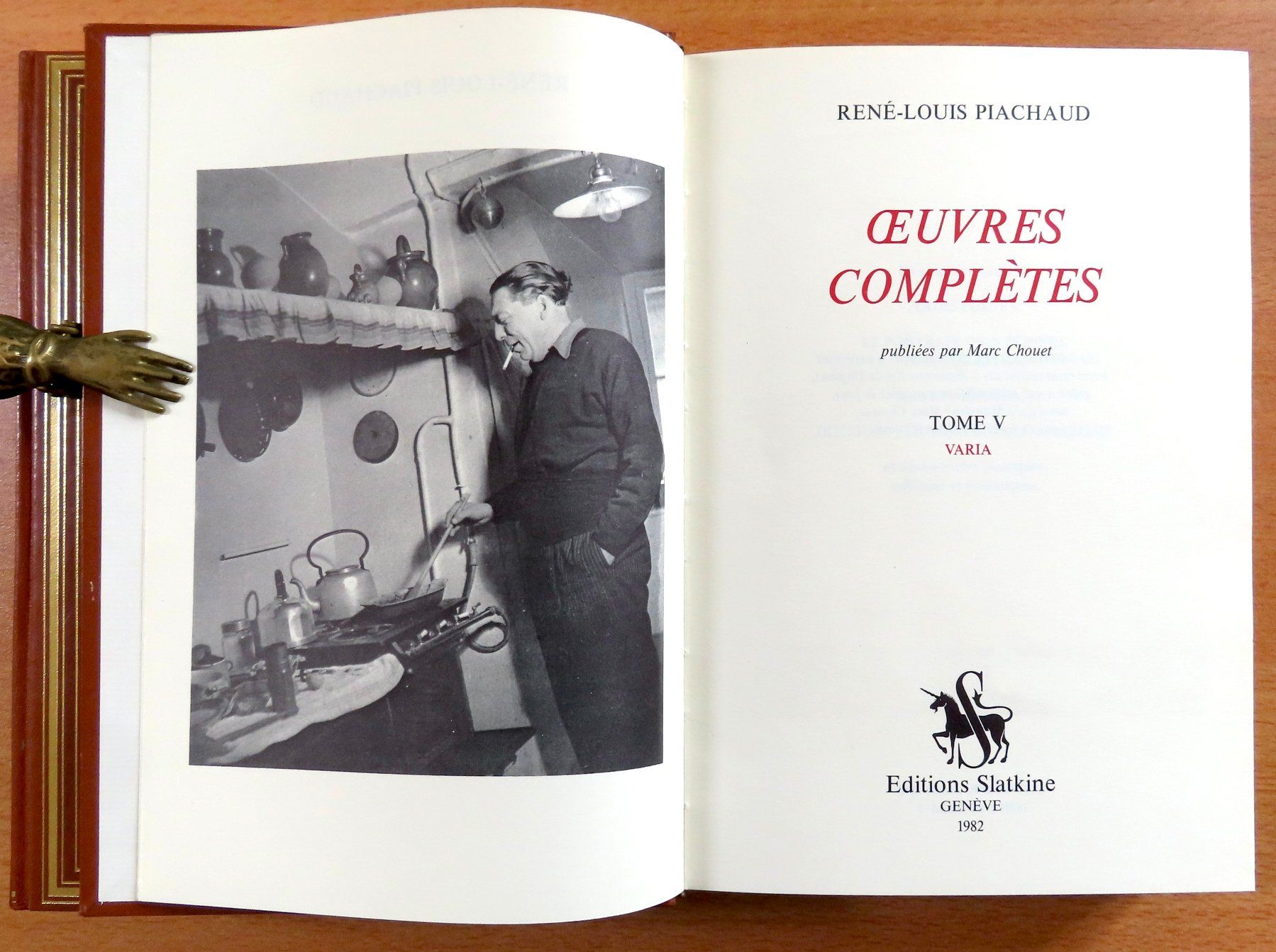 Libri: René-Louis Piachaud - Oeuvres complètes – Usato da Le Locle venduto da LibrairieLaBergerie 5