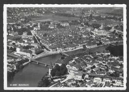 Solothurn Fliegeraufnahme "Aviatik beider Basel"