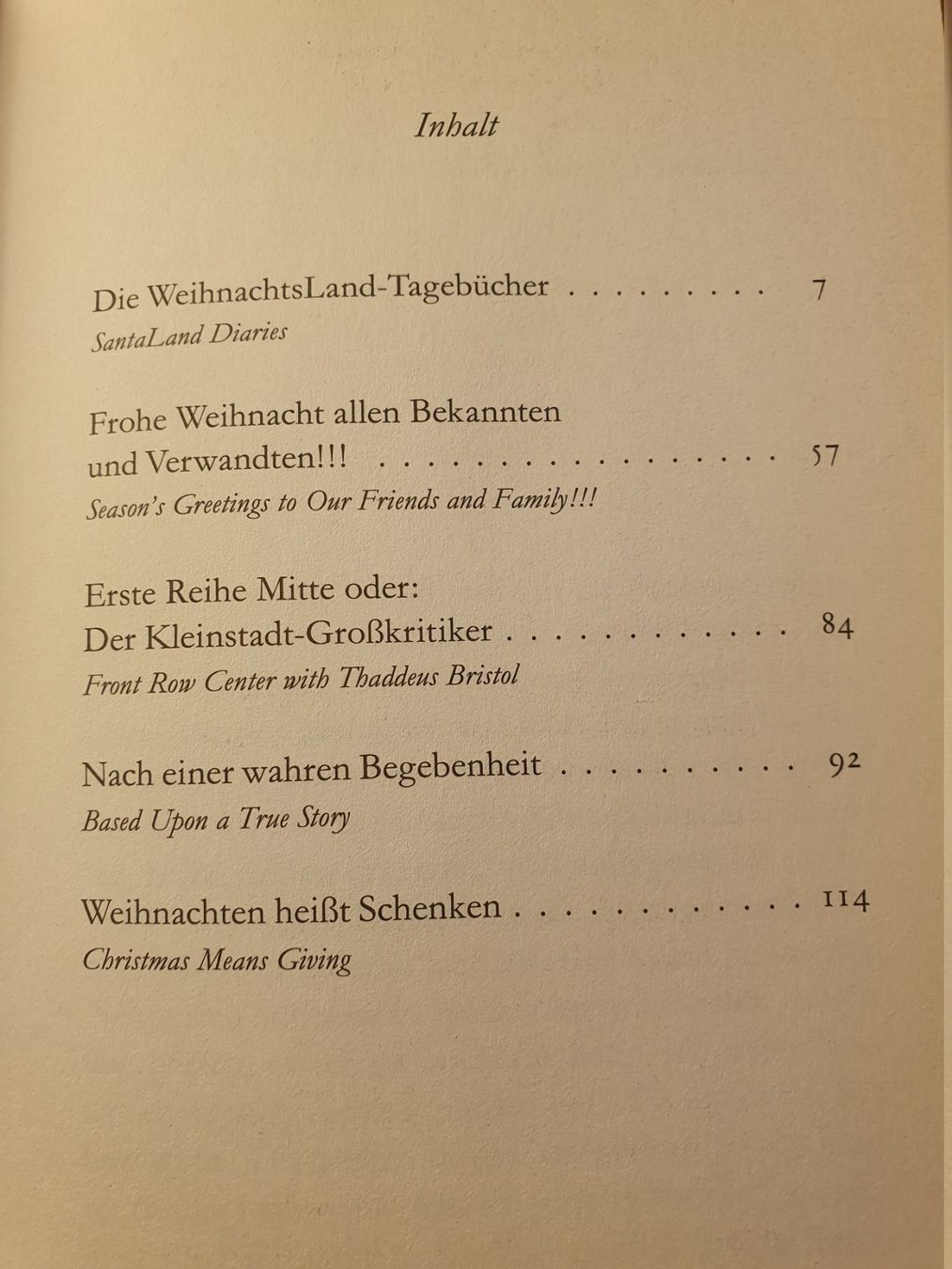 Bücher: Holidays On Ice - David Sedaris – Gebraucht aus Zürich von loosebone 4