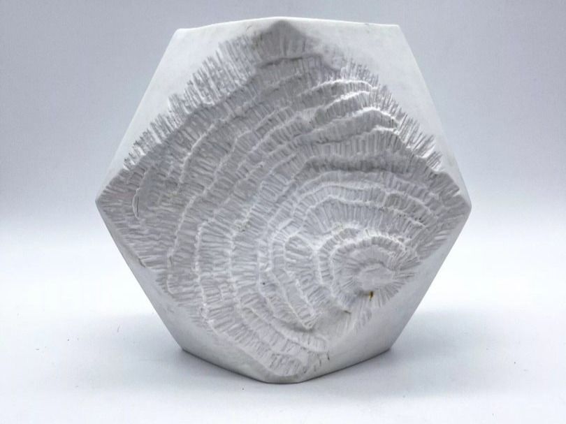 Vintage AK Kaiser Vase Made Bisque Porcelain With Relief Dec Kaufen