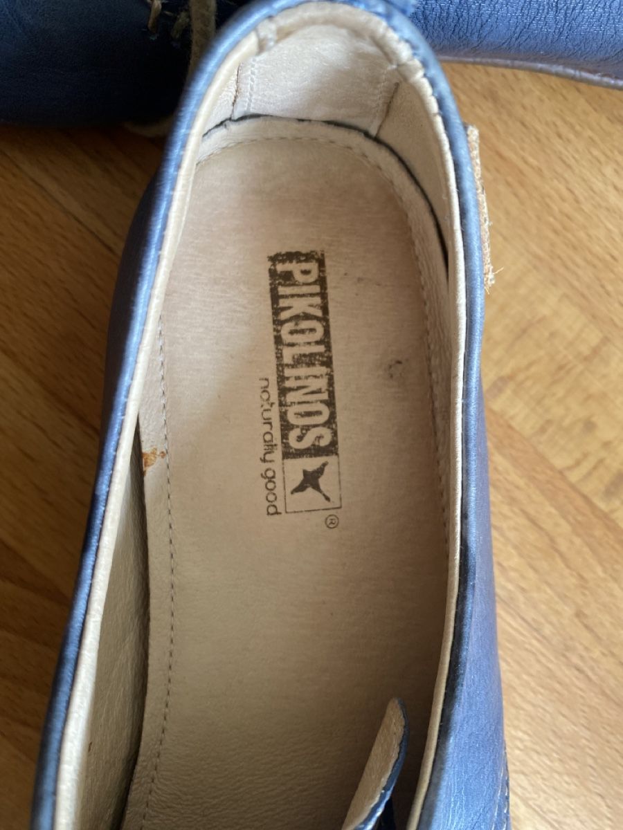 Pikolinos Chaussures femmes: Halbschuhe Leder Schuhe Blau Pikodilos – Neuf (Voir description) à Zürich par BeLene 2