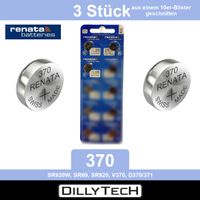 Renata 370 SR920W Knopfzellenbatterie - 3 Stk.