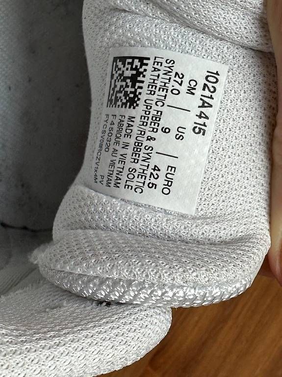 Herrenschuhe: Asics X GEL-NANDI 360 "WHITE" 42.5 9 US – Gebraucht aus Lausanne von Brasco06 2