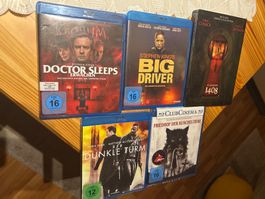 Stephen King Blu-ray Disc und dvd