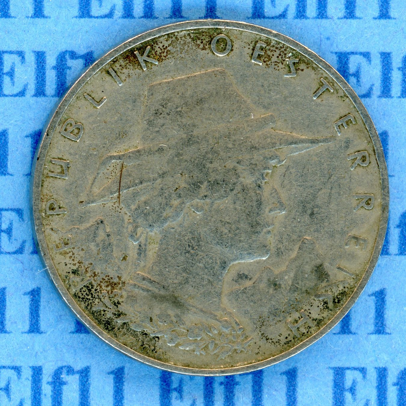 Tutti le monete: ATS___0.10 1925 ss-vz 10 Groschen – Usato da Widnau venduto da Elf11 1