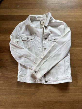 Esprit Jeansjacke Weiss Damen Gr. L