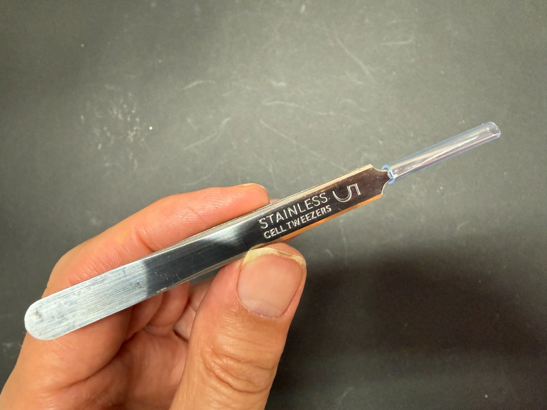 Tutti gli attrezzi: Präzissionspinzette, spitz, Edelstahl, 120 mm – Nuovo e nell'imballaggio originale da Lützelflüh-Goldb venduto da Elementis 1