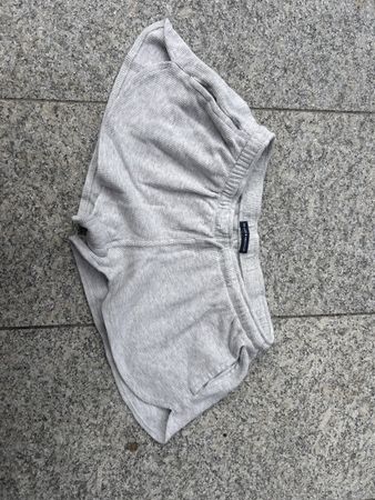 Mini short gris brandy Melville