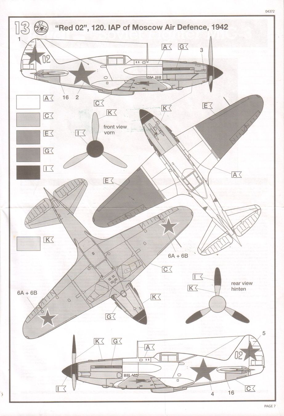 Kit di modellismo & Modellini statici: 1/72 Mig-3 Revell 04372 – Nuovo e nell'imballaggio originale da Sion venduto da mika-0926 1