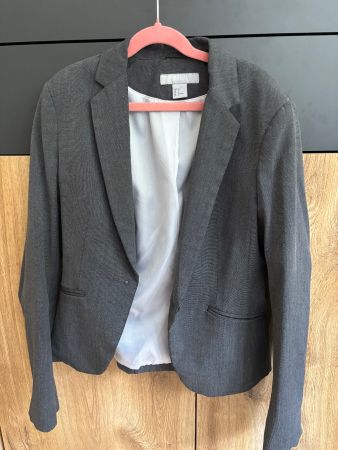 Veste H&M grise taille 34 EU bon état