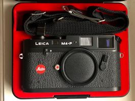 neuwertige Leica M4-P mit Sammler-Seriennummer und Garantie