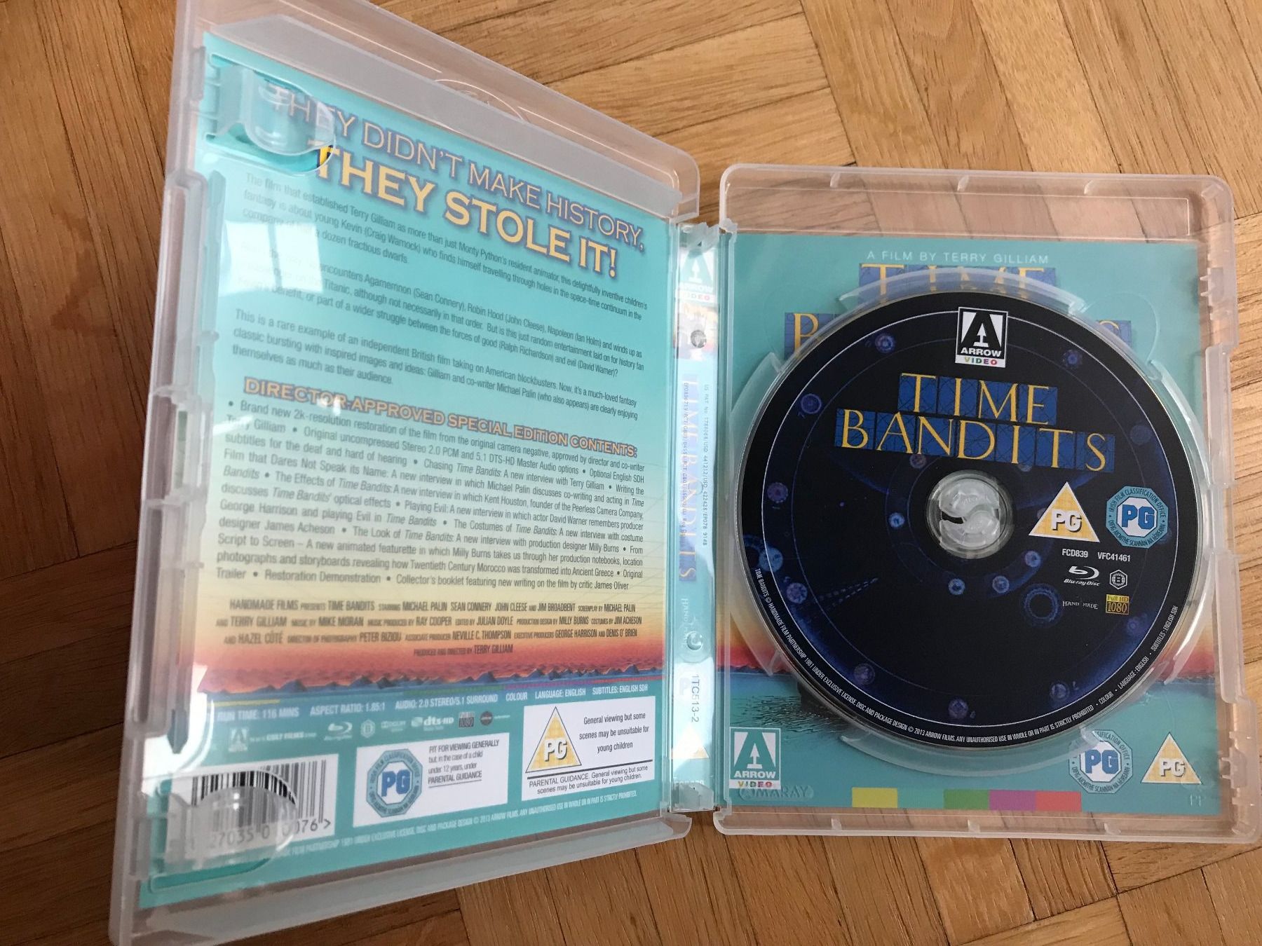 Tutti i DVDs: Time Bandits - Arrow Video - Blu-ray – Nuovo (secondo la descrizione) da Zürich venduto da Malcom 1