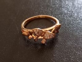 Vergoldet Ring, Grösse 9 (59.5)