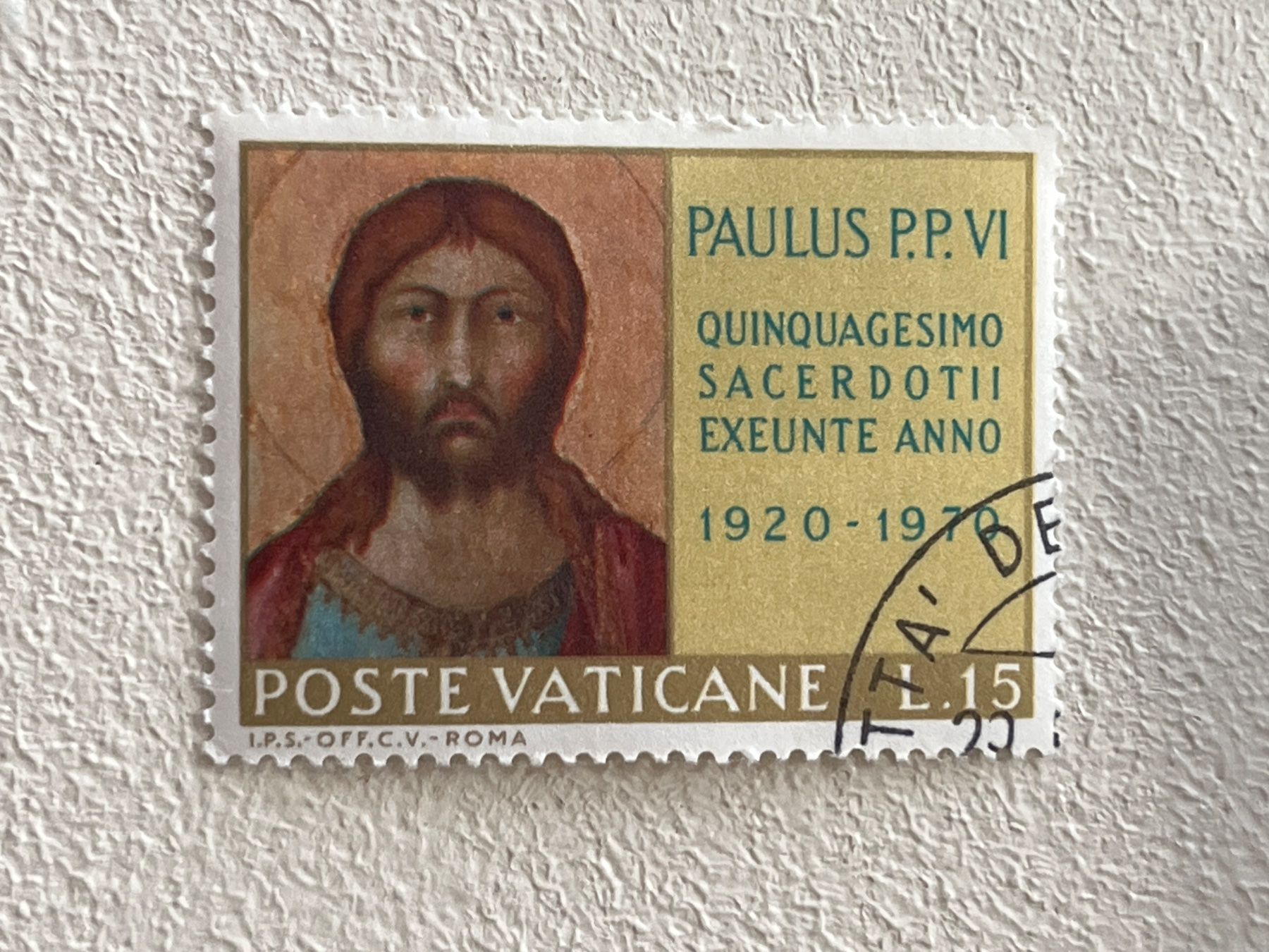 Tous les timbres: Briefmarke: Città del Vaticano – D'occasion à Chiasso par AzenYa