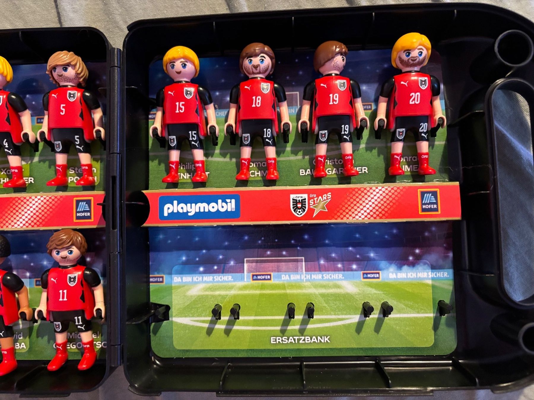 Playmobil Giocattoli: Playmobil ÖFB-Stars Komplett – Nuovo (secondo la descrizione) da Widnau venduto da deltafighter2 3