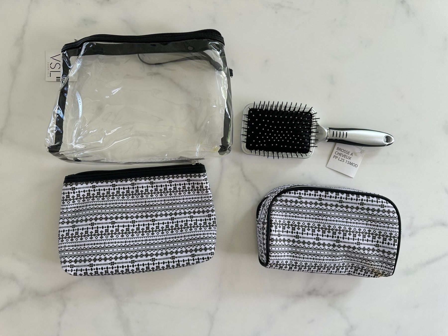 Altro per la cura dei capelli: Haarbürste Set mit 3 Necessaires, Neu ! – Nuovo e nell'imballaggio originale da Lausen venduto da Swissart123 2