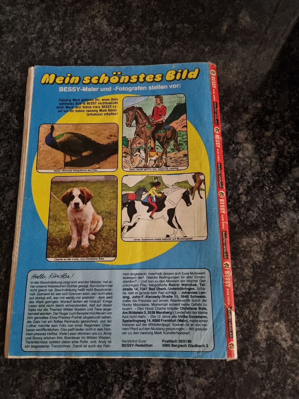 Fumetti: Bessy Heft Nr. 721 – Usato da Oberentfelden venduto da Giants 1
