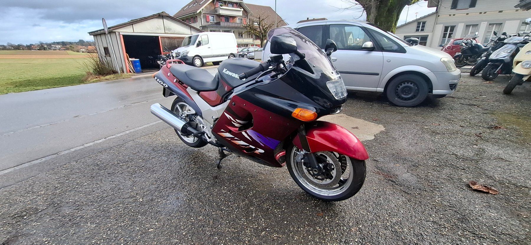 Kawasaki Strada: Kawasaki ZZR 1100 – Difettoso da Kirchlindach venduto da Zbinden_Velo_Moto 2