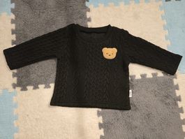 Baby Strickpullover mit Bär - Grösse 68