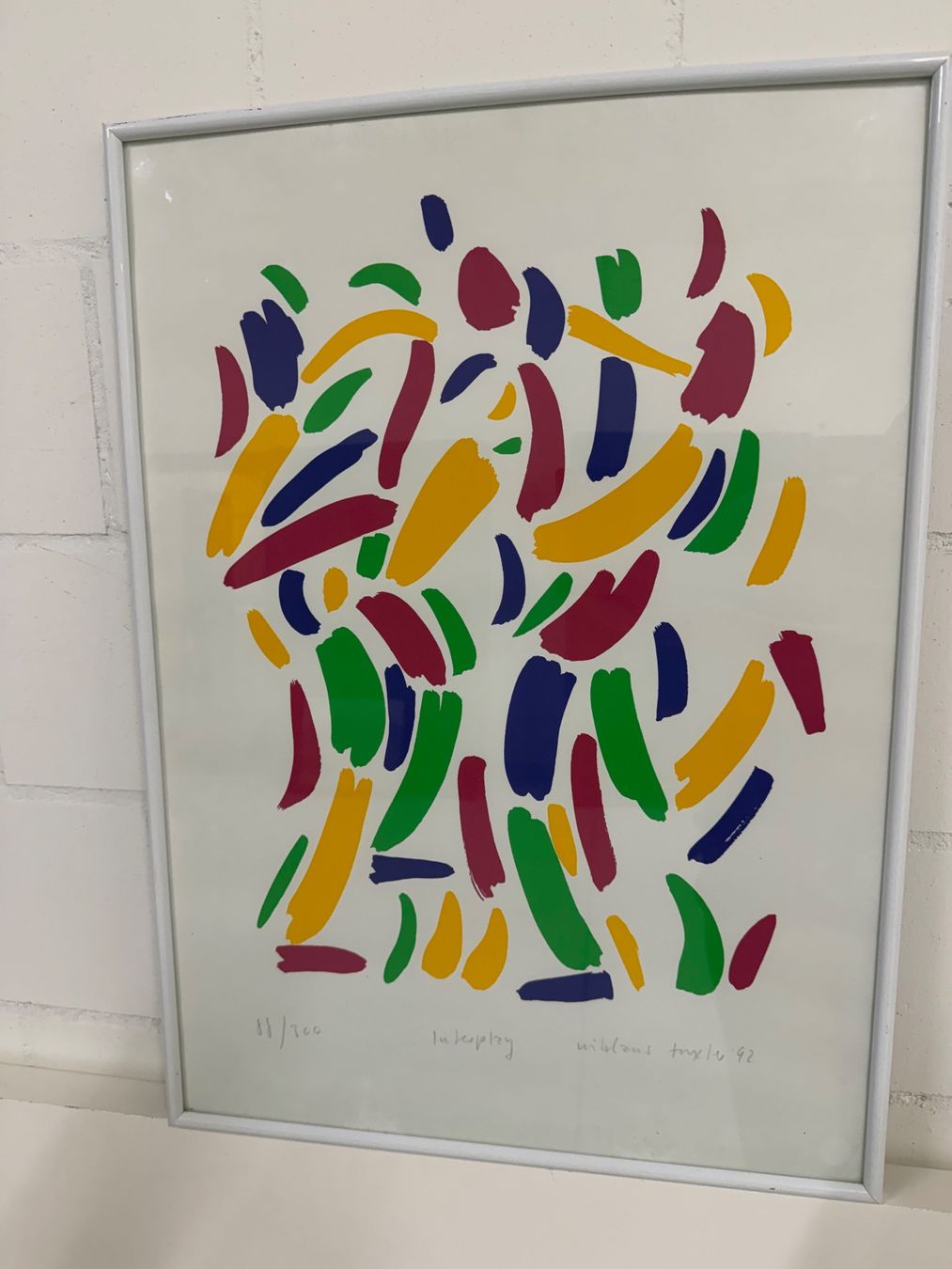 Dipinti: Niklaus Troxler, Schweizer (Geb. 1947), 1992 – Usato da Basel venduto da PAUL_ART 2