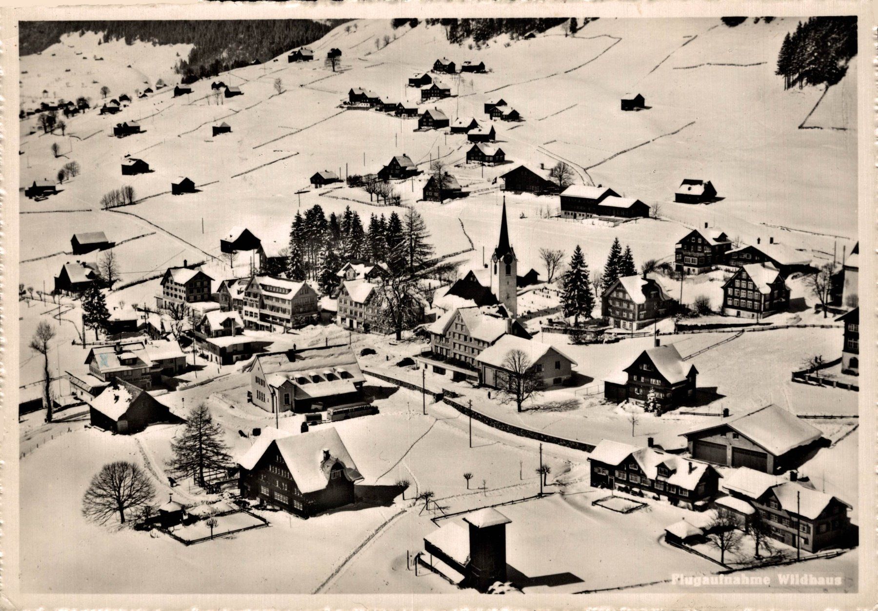 Cartoline postali: Wildhaus im Winter – Usato da Bronschhofen venduto da Astore