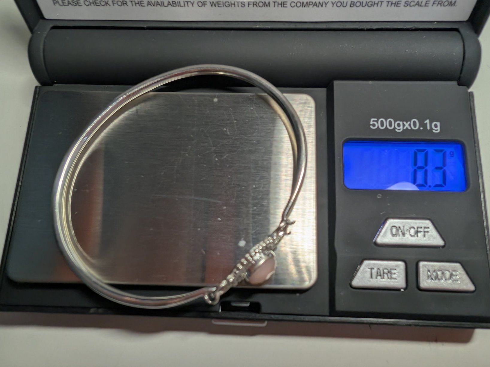 Bracciali & Braccialetti: Silberarmreif 925 mit Andenopal, neu – Nuovo (secondo la descrizione) da Ermatingen venduto da Hanni_und_Nanni 4