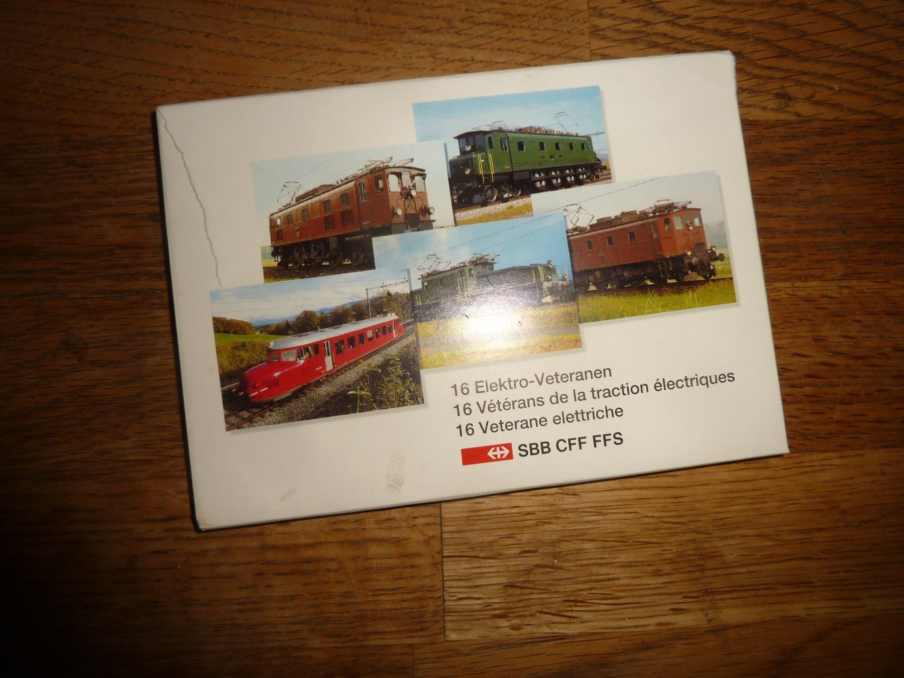 Cartoline postali: SBB Ansichtskarten Serie - 16 Elektro Veteranen – Nuovo e nell'imballaggio originale da Hochfelden venduto da swissice 4