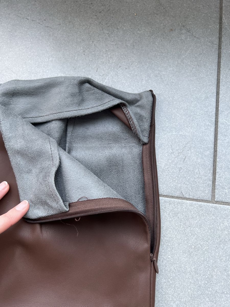 Asos Pantaloni: Kunstleder Hose braun – Nuovo (secondo la descrizione) da Goldau venduto da mar_spt6 1