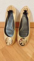 Goldene Tory Burch Ballerinas Gr. 10 M