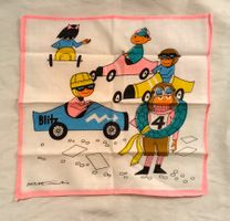 Barberis Taschentuch 60er Jahre / Champion Rennfahrer