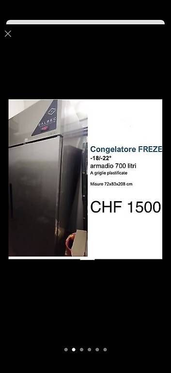 Congelatori: Vendo congelatore più... – Usato da Bellinzona venduto da gio_8btd