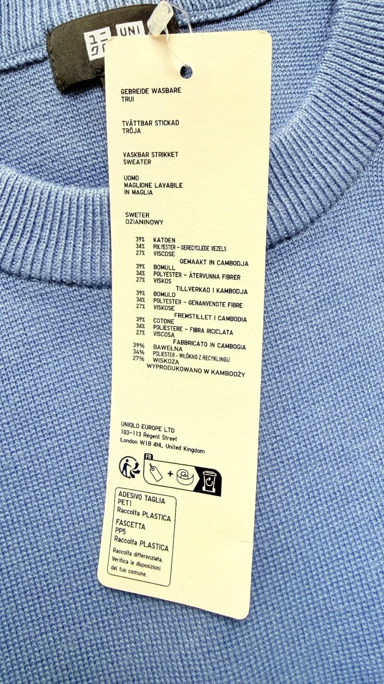 Uniqlo Maglioni & Felpe: Milano-Pullover -  Marke: Uniqlo - Grösse: S - NEU – Nuovo e nell'imballaggio originale da Würenlos venduto da Abracadabra26 5
