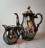 2 tlg. versilbertes Kaffee-Set Wächtersbach, Bavaria