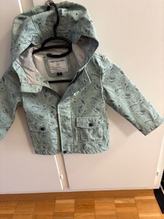 Süessi Kinder Regenjacke, Dino Muster, Grösse 92 Top!