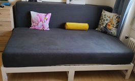 Bett ausziebar zum Doppelbett 100x200 / 200x200