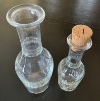 Karaffen Glas vintage Deko Schnaps Dekanter (Nr. 3+4)