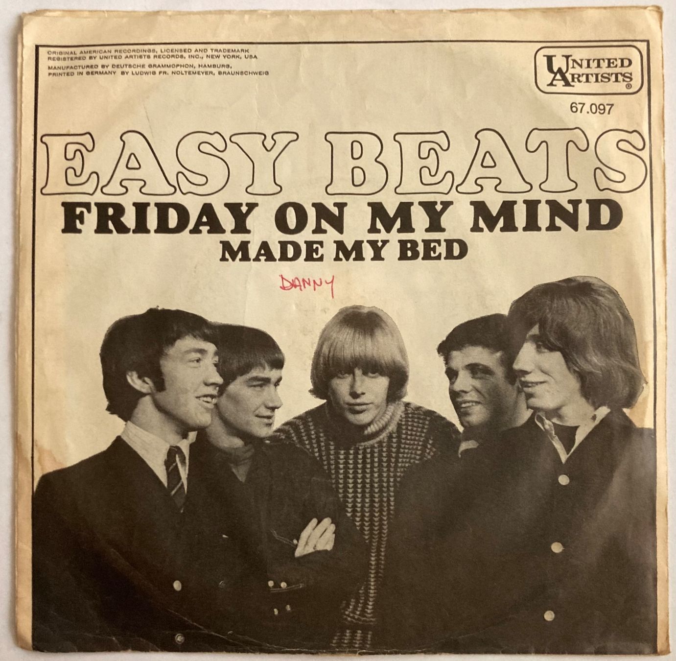 Schallplatten: EASY BEATS - FRIDAY ON MY MIND – Gebraucht aus Poliez-Pittet von Newtown-Records 1
