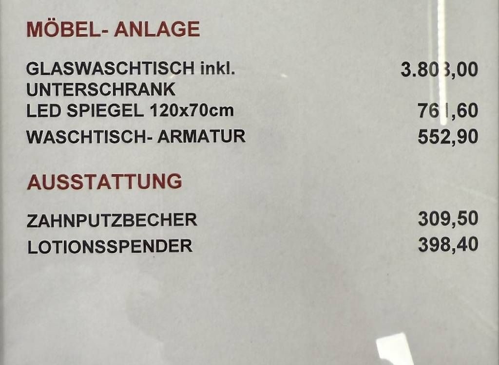 Badezimmermöbel: Badmöbelset ( Listenpreis 5'882.- – Neu (gemäss Beschreibung) aus Amriswil von deluxe_bad 9