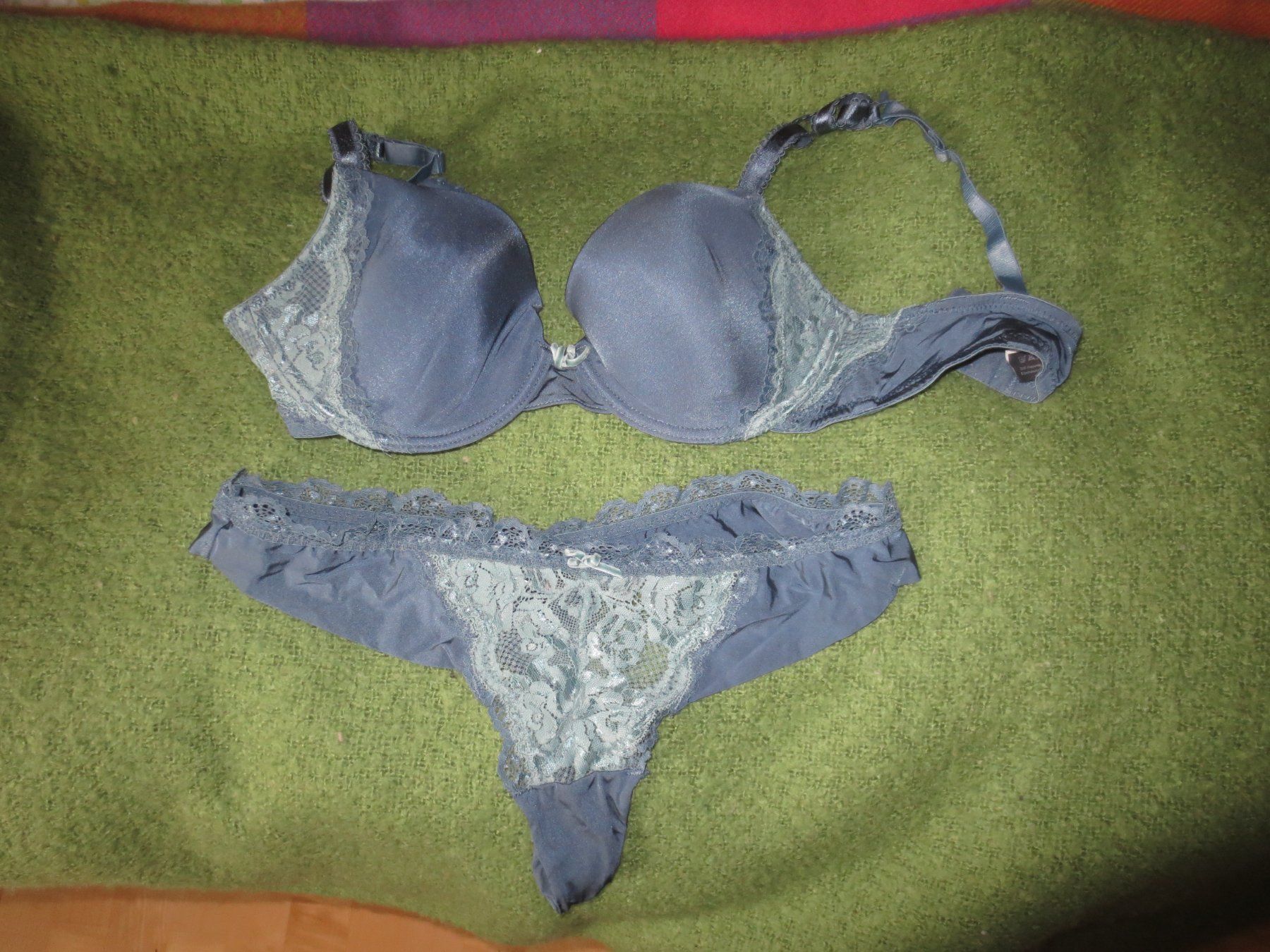 Altra biancheria intima: BH  80C- Slip L  - Set blau – Nuovo (secondo la descrizione) da Männedorf venduto da Livingston 5