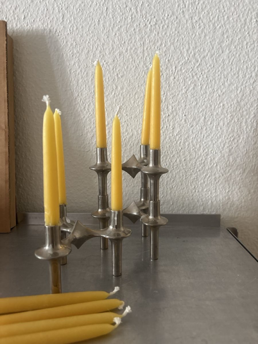 Portacandele: Kerzenständer Nagel – Usato da Zürich venduto da ritzo1