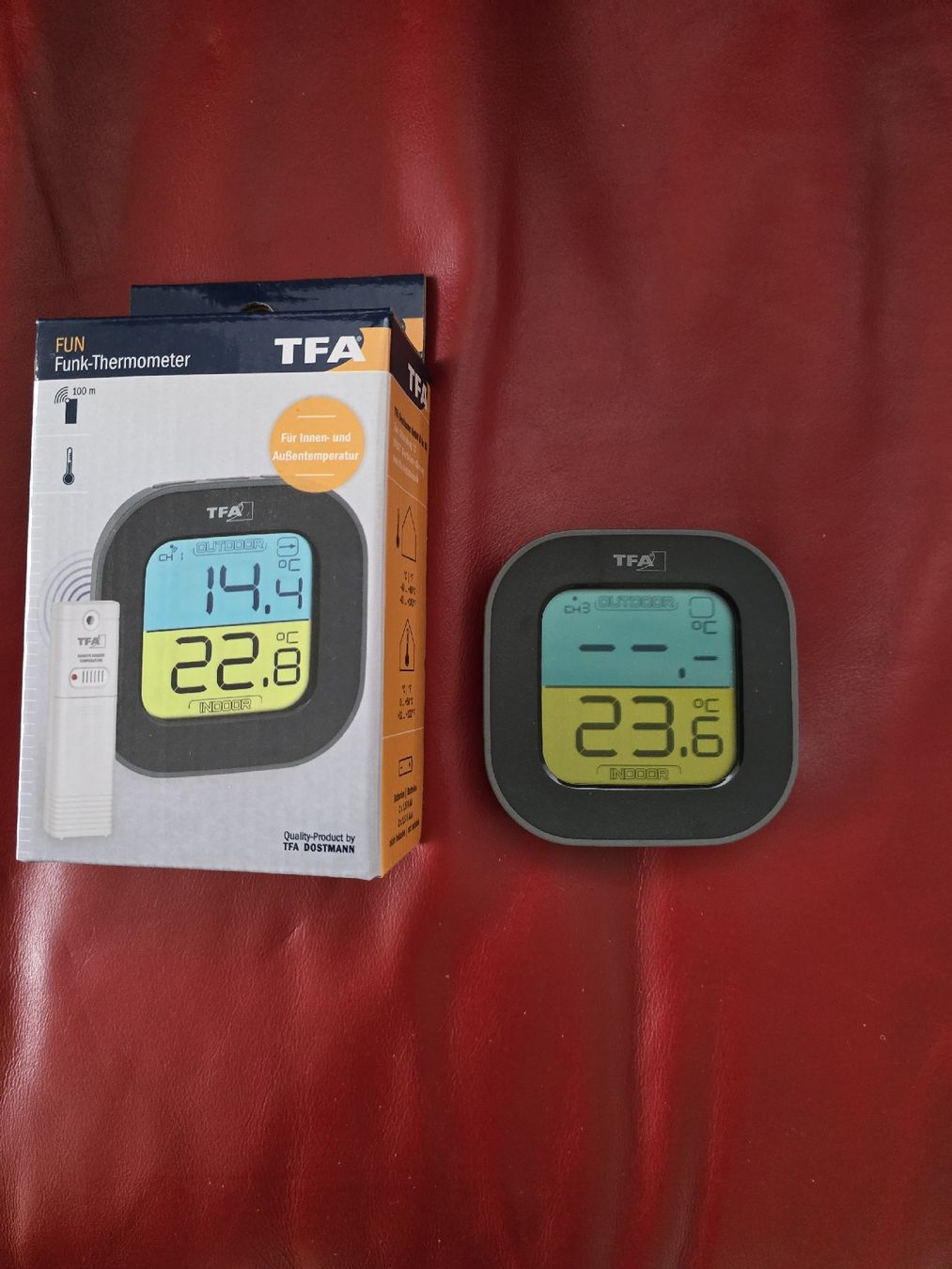 Sonstiges für Haushalt & Wohnen: Funk-Thermometer Fun TFA – Neu und originalverpackt aus Rorschacherberg von Scharfeegge 1