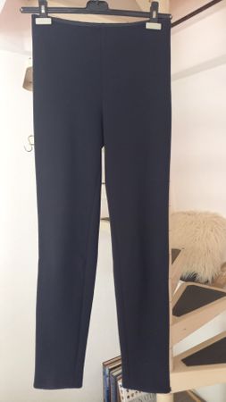 Damen Hose dunkelblau, Grösse 36/38 French Terry