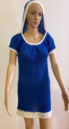 Kleid/ Mini Dress! Kaputzenkleid Neu Grösse M