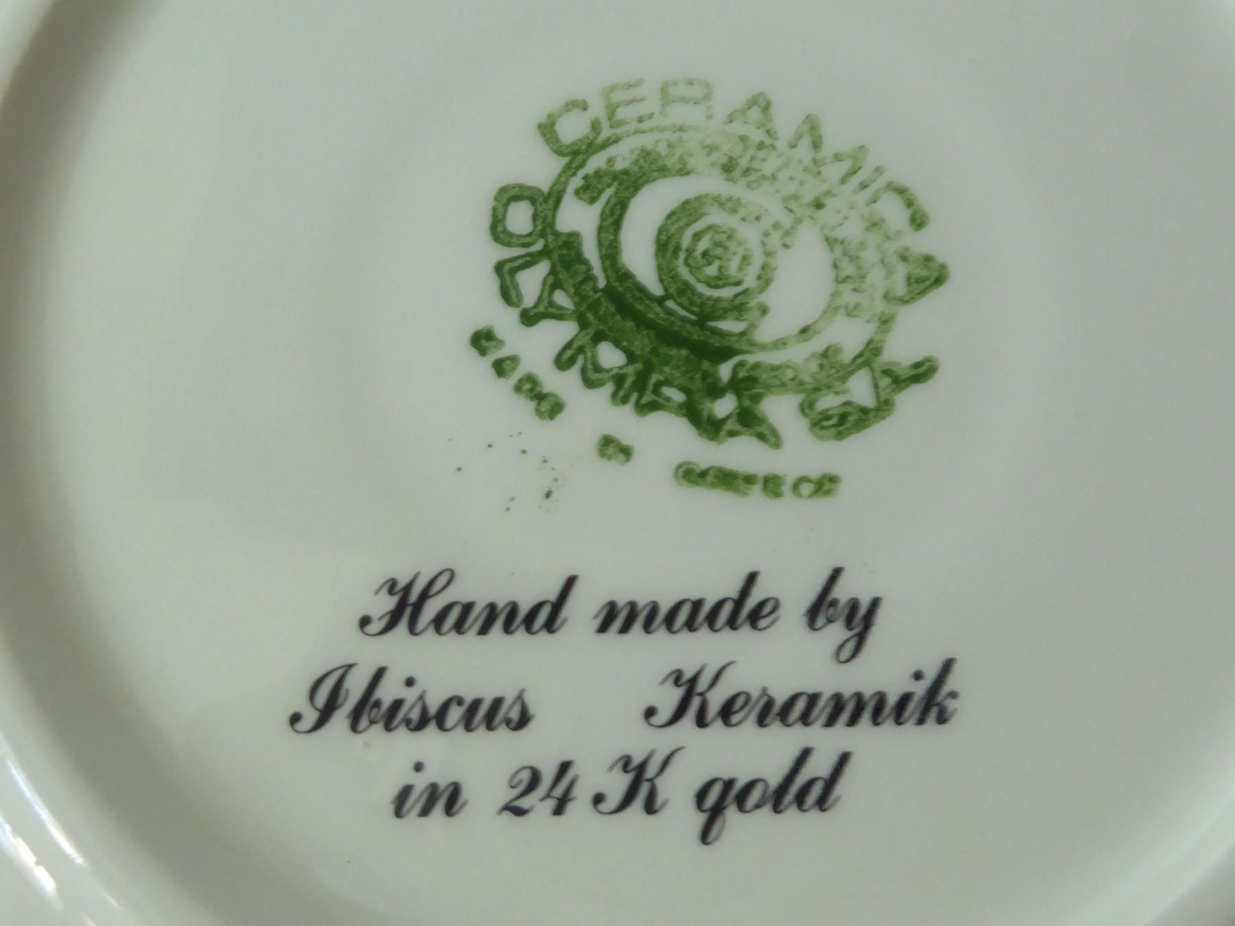 Piatti: Teller Ceramic Olympia SA in 24 K2 Gold – Usato da Zürich venduto da Chaeffeler 3