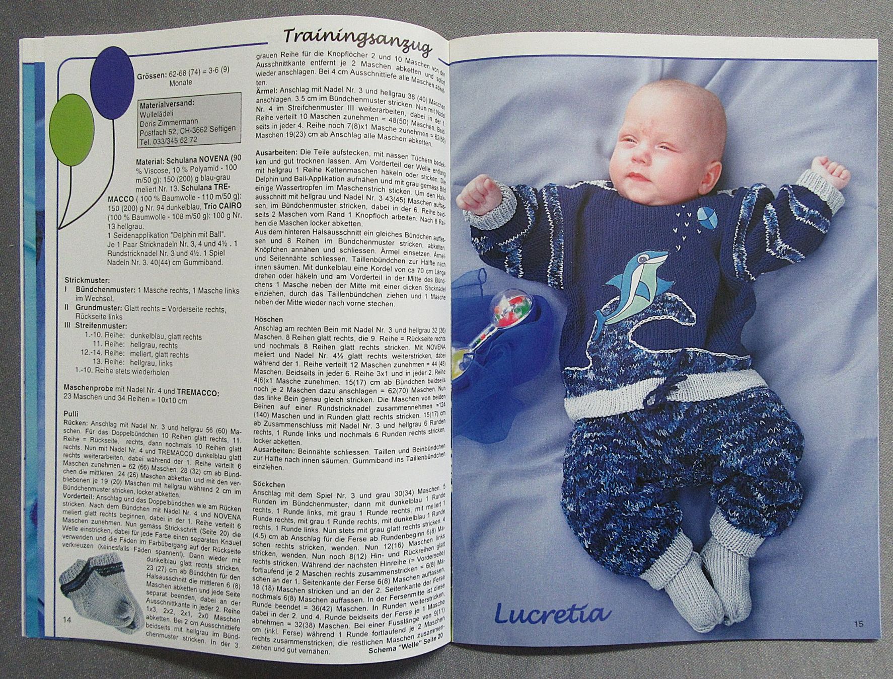 Riviste & Magazine: Andrea Strickmode • Sonderheft Baby-Extra – Usato da Auenstein venduto da Padabimbim 4