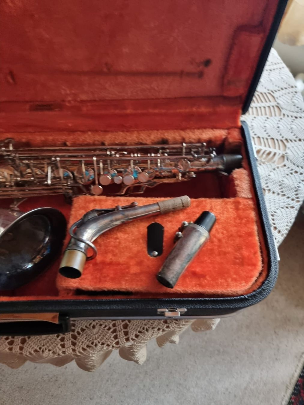 Strumenti musicali: Zu Verkaufen Alt Saxaphon – Usato da Matten b. Interl venduto da Daeni_2000 4